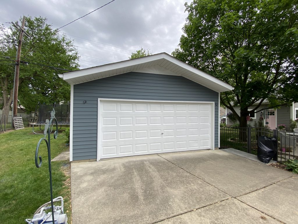 Exterior House Painting- garage door colors