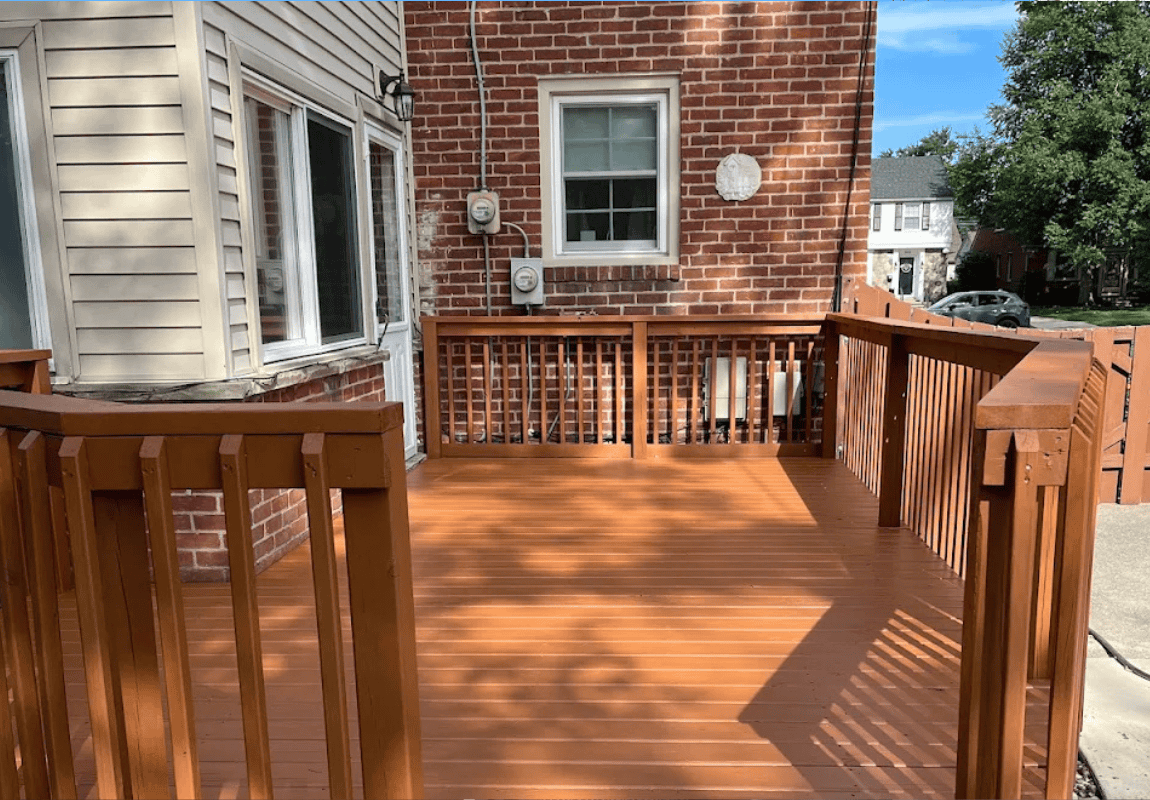 Deck Staining and Power Washing in Dearborn, MI